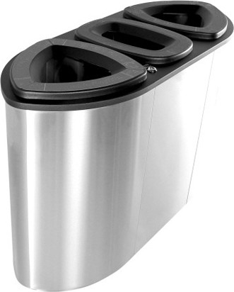 Stainless Steel Triple Undefined Container BOKA #102398