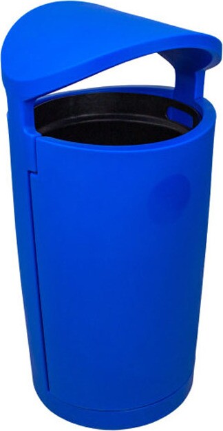 EURO Poubelle extérieur pour le recyclage mixte 36 gal #BU104299000