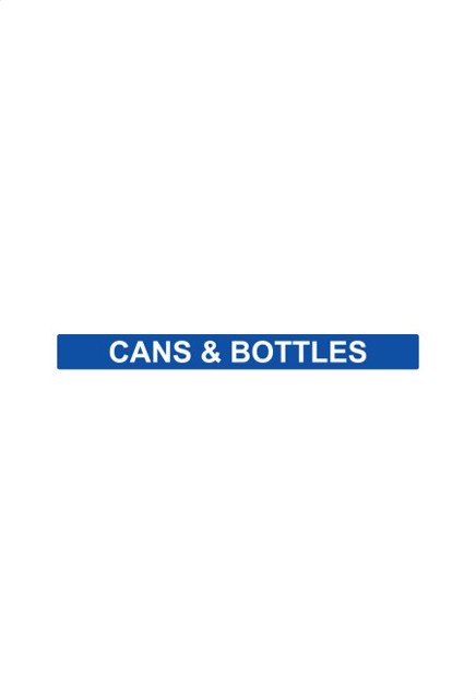 Étiquette de recyclage pour poubelle extérieure OCTO #BU100214000