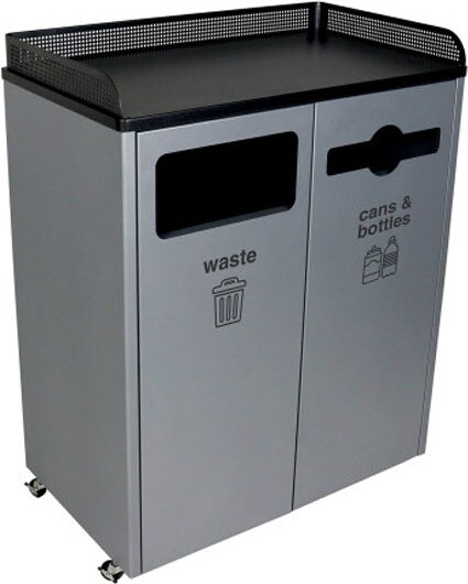 COURTSIDE Foodservice Recycling Station 64 Gal #BU100926000