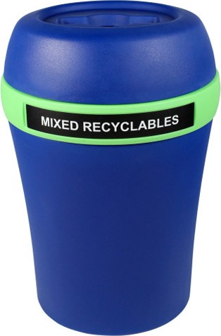 INFINITE Elite Mixed Recyclables Container with Open Top #BU100898000