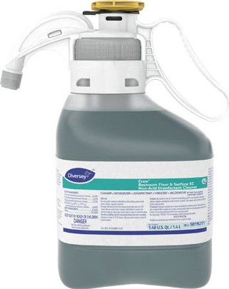 Nettoyant désinfectant pour plancher et surface de salles de bain CREW #JH501921100 Nettoyant désinfectant pour plancher et surface de salles de bain CREW #JH501921100