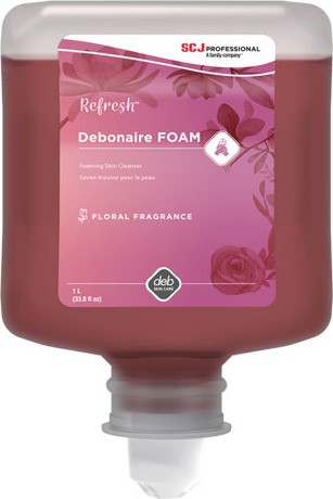 Savon mousse au parfum signature Rose enchantée Refresh Debonaire #DB021200000