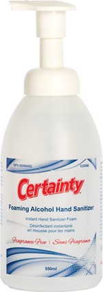 Instant Hand Sanitizer Foam, 550 mL #IN00C225500 Instant Hand Sanitizer Foam, 550 mL #IN00C225500