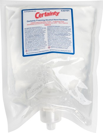 Foaming Alcohol Hand Sanitizer, 1000 mL #IN00C221010 Foaming Alcohol Hand Sanitizer, 1000 mL #IN00C221010