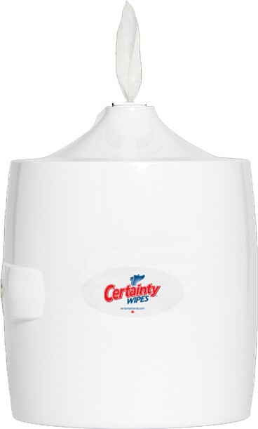 Wall Mount Wipes Dispenser Certainty #IN001002BLA Wall Mount Wipes Dispenser Certainty #IN001002BLA
