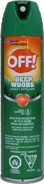 OFF! DEEP WOODS Aerosol Body Insect Repellent #TQ0JD091000