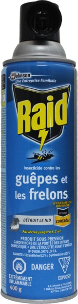 RAID Insecticide contre les guêpes et les frelons #SJ300017765