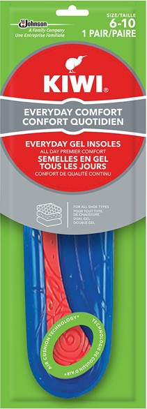 Semelles en gel Confort Quotidien KIWI #SJ695188000 Semelles en gel Confort Quotidien KIWI #SJ695188000