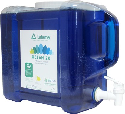 High-Performance Dishwashing Soap OCEAN 2X, Envirovrak 7.5 L #LM0020007.5