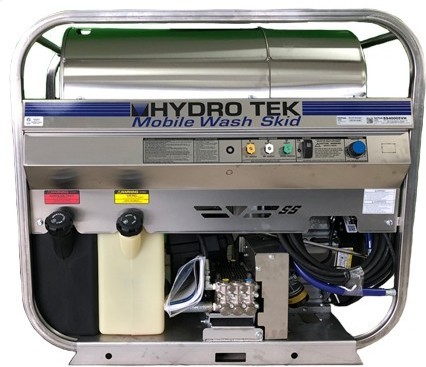 Hot Water Mobile Wash Skid Hydro Tek SS40005VH #MU001661600