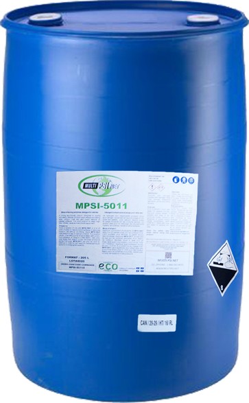 Détergent industriel avec Quick Split et inhibiteur de sel MPSI-5011 #MU005011205