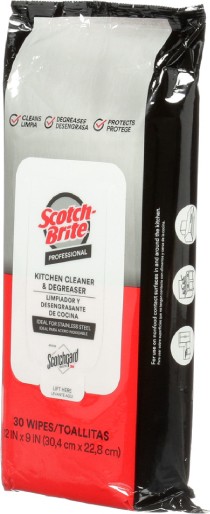 Lingettes nettoyantes et dégraissantes pour la cuisine Scotch-Brite #3M003639700