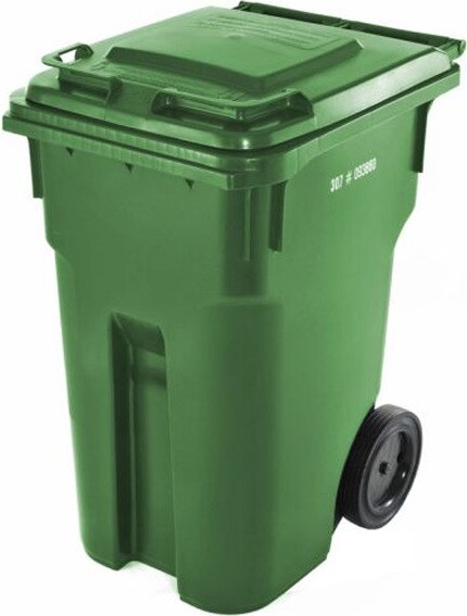 Outdoor Recycling Wheeled Bin 360L #NI060204H20