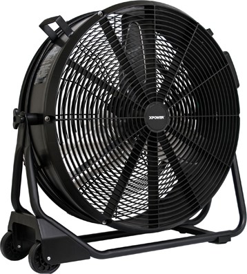 FD-650DC Brushless DC High Velocity Drum Fan, 24" #XPFD650DC00