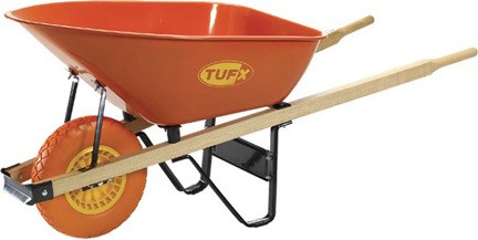 Steel Tray Wheelbarrow TP566, 7 cu. ft. #TU0TP566000