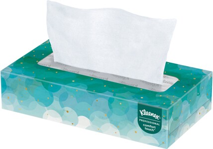 13216 KLEENEX Facial Tissues, 60 x 100 #KC013216000