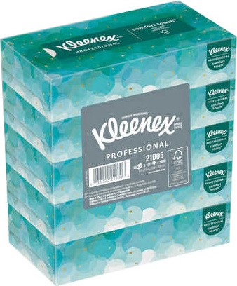 Papier mouchoirs Kleenex PROFESSIONAL, paquet de 5 #KC021005000