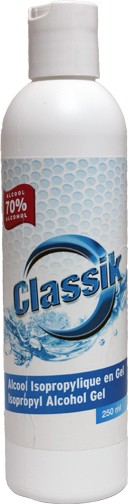Alcool isopropylique en gel 70% CLASSIK #JAL40000250 Alcool isopropylique en gel 70% CLASSIK #JAL40000250