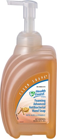 Savon mousse antibactérien avancé pour les mains HEALTH GUARD, 950 mL #WH002137800