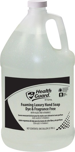 Savon moussant de luxe sans fragrance ni colorant HEALTH GUARD #WH006860900 Savon moussant de luxe sans fragrance ni colorant HEALTH GUARD #WH006860900