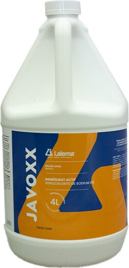 JAVOXX 6% Bleach, 4 L #LM0070004.0 JAVOXX 6% Bleach, 4 L #LM0070004.0