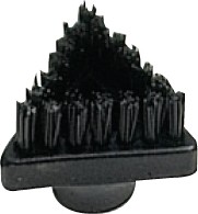 Petite brosse triangulaire avec fibres de nylon pour JS 1600C #NA120713000 Petite brosse triangulaire avec fibres de nylon pour JS 1600C #NA120713000