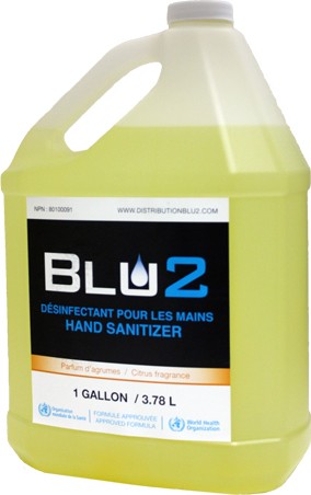 Désinfectant pour les mains BLU2 #BL00BLU2378