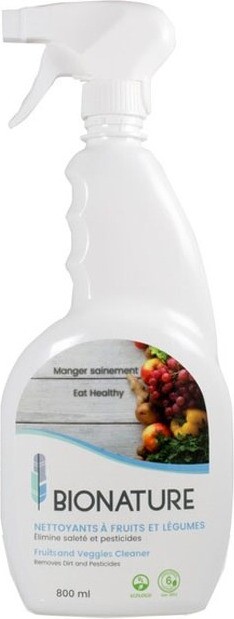 BIONATURE Nettoyant à fruits et légumes #QCBIO316200 BIONATURE Nettoyant à fruits et légumes #QCBIO316200