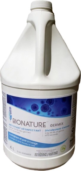 GERMIX Concentrated Ecological Disinfectant Cleaner #QCBIO3544X4