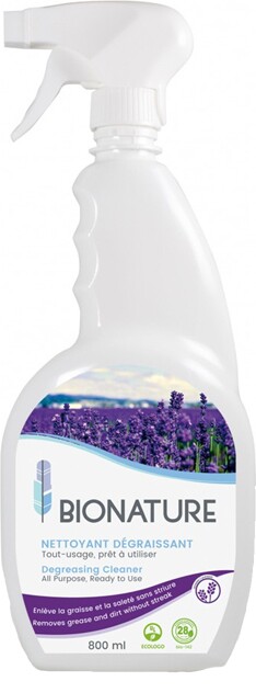 BIONATURE Nettoyant dégraissant écologique #QCBIO142000 BIONATURE Nettoyant dégraissant écologique #QCBIO142000