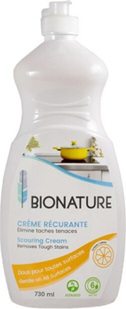 BIONATURE Crème récurante pour cuisine et salle de bain #QCBIO122000