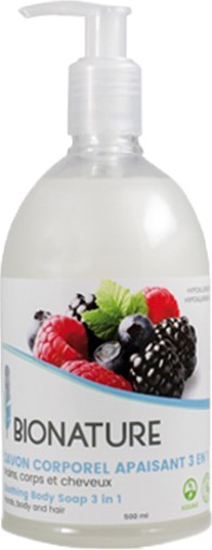 Soothing Body Soap 3 in 1 BIONATURE #QCBIO210000 Soothing Body Soap 3 in 1 BIONATURE #QCBIO210000