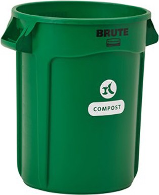 Contenant de compostage Brute, 32 gal #RB206085400