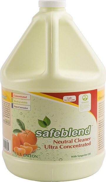 Ultra Concentrated Floor Neutral Cleaner and Deodorizer, Tangerine Scent #JVNUTO00000