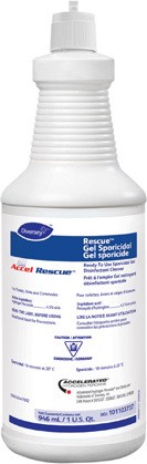 Sporicidal Gel Disinfectant Cleaner Diversey Rescue #JH101103737