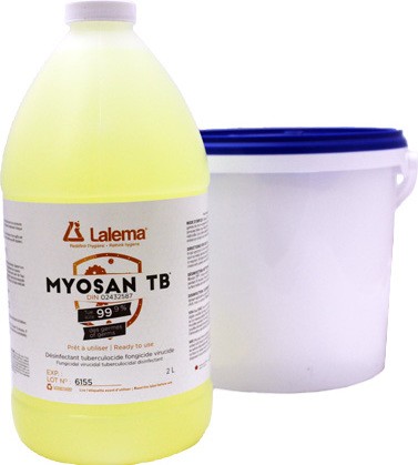 Ensemble de lingettes sèches et MYOSAN TB #LMLINGETKIT