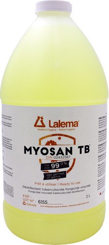 Désinfectant tuberculocide MYOSAN TB #LM0061552.0