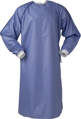 Washable Isolation Gown, Medical level 2 #CVBLNIV2BLP