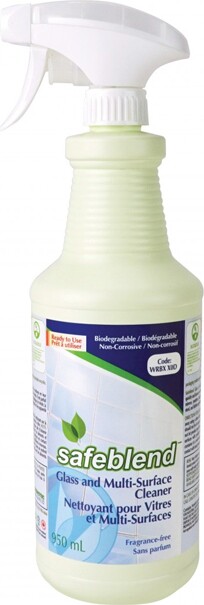 SAFEBLEND Nettoyant à vitres et miroirs prêt à utiliser #JVWRBX00950 SAFEBLEND Nettoyant à vitres et miroirs prêt à utiliser #JVWRBX00950