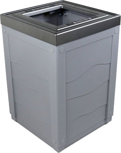 EVOLVE Waste Receptacle with Lid 50 gal #BU101273000