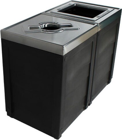 EVOLVE Double Recycling Station 100 Gal #BU101248000