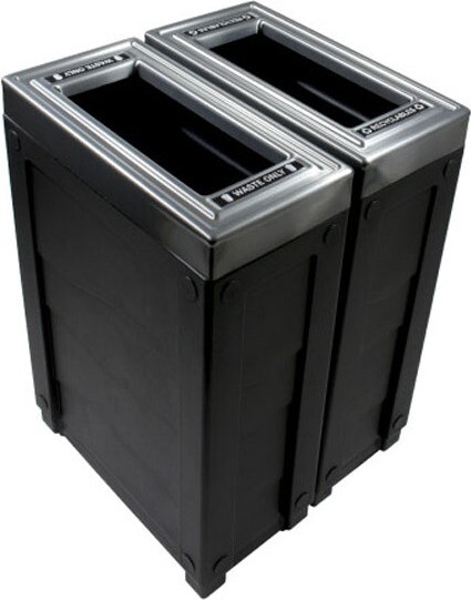 EVOLVE Double Recycling Station 46 Gal #BU101263000
