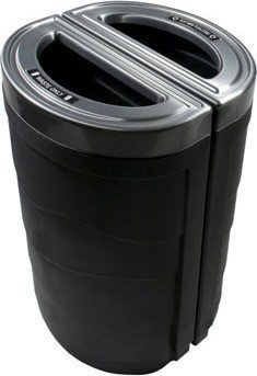 Double Black Indoor Containers EVOLVE, 40 gal #BU101265000
