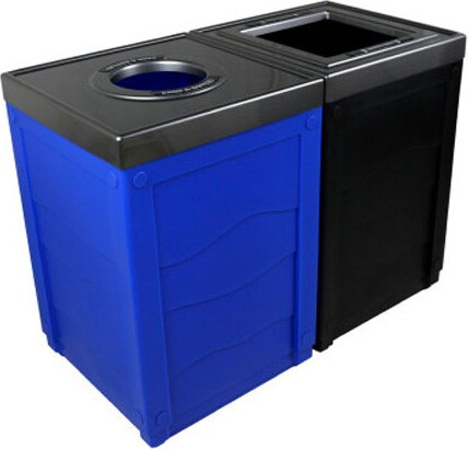 EVOLVE Double Recycling Station 100 Gal #BU101279000