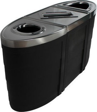 Poubelles intérieures triples EVOLVE, 122 gal #BU101254000