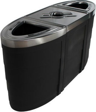 Poubelles intérieures triples EVOLVE, 122 gal #BU101257000