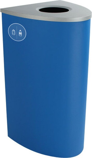SPECTRUM ELLIPSE Bottles Recycling Container 22 Gal #BU101089000