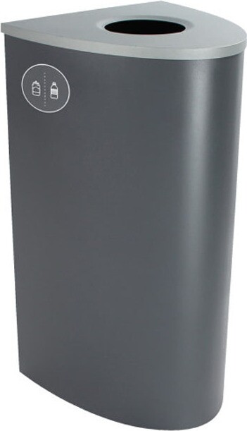 SPECTRUM ELLIPSE Bottles Recycling Container 22 Gal #BU101090000