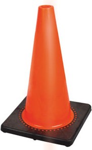 Cône de signalisation orange luminescent #AM620045000 Cône de signalisation orange luminescent #AM620045000